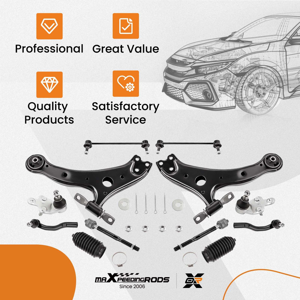 maXpeedingrods outer tie rod end links support precise steering input