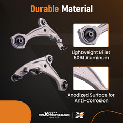 MaXpeedingrods front right lower control arm for Altima 2013 coupe, sturdy performance upgrade.