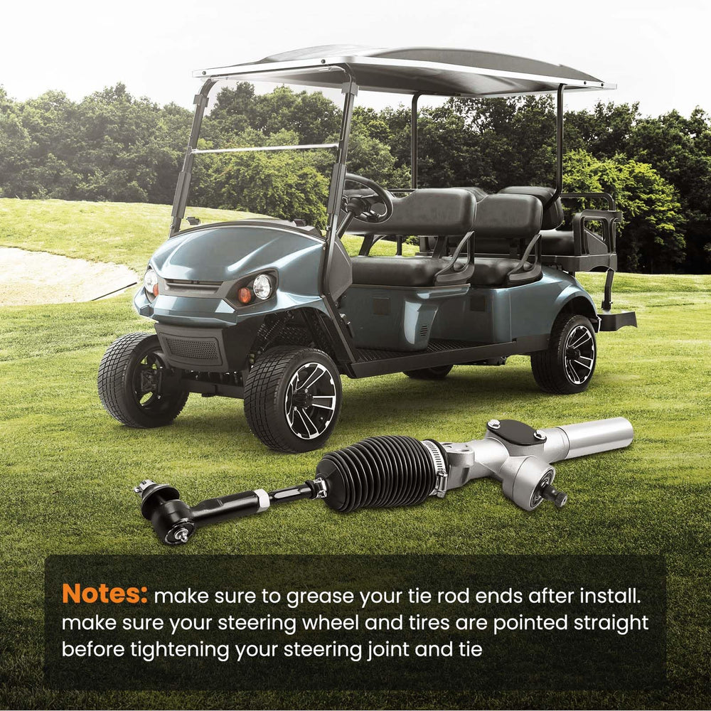 MaXpeedingrods golf cart steering upgrade enhances control during rides.