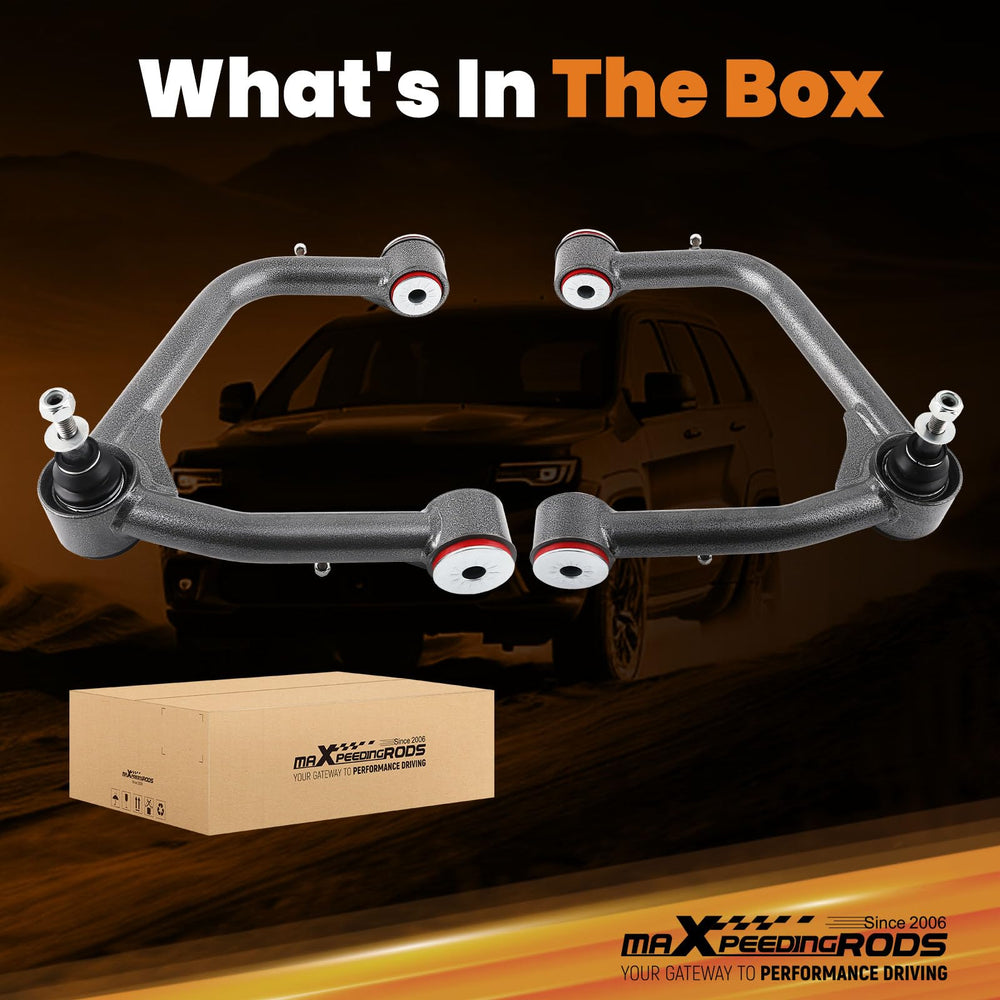 maXpeedingrods heavy-load durability for Silverado and Sierra use.