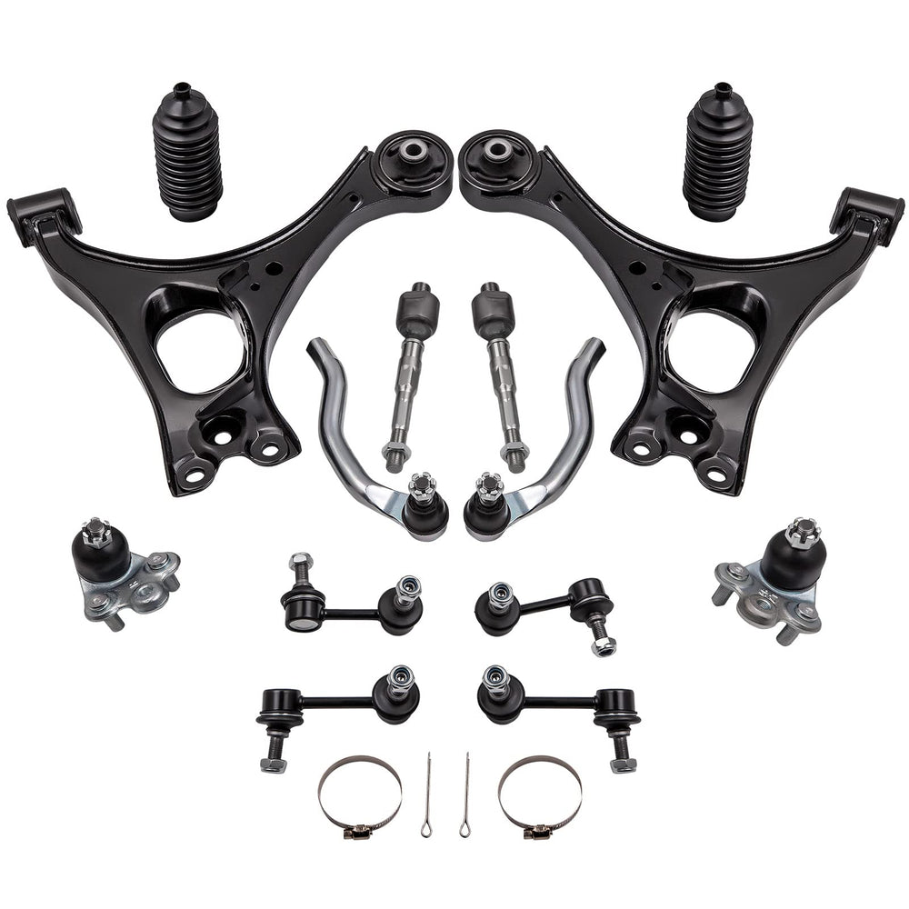 maXpeedingrods front lower control arm set for Honda Civic enhances steering stability.