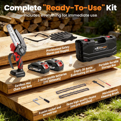 maxpeedingrods mini chainsaw storage case keeps everything organized