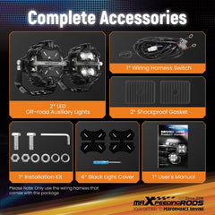 maXpeedingrods 3-meter harness enables plug-and-play installation