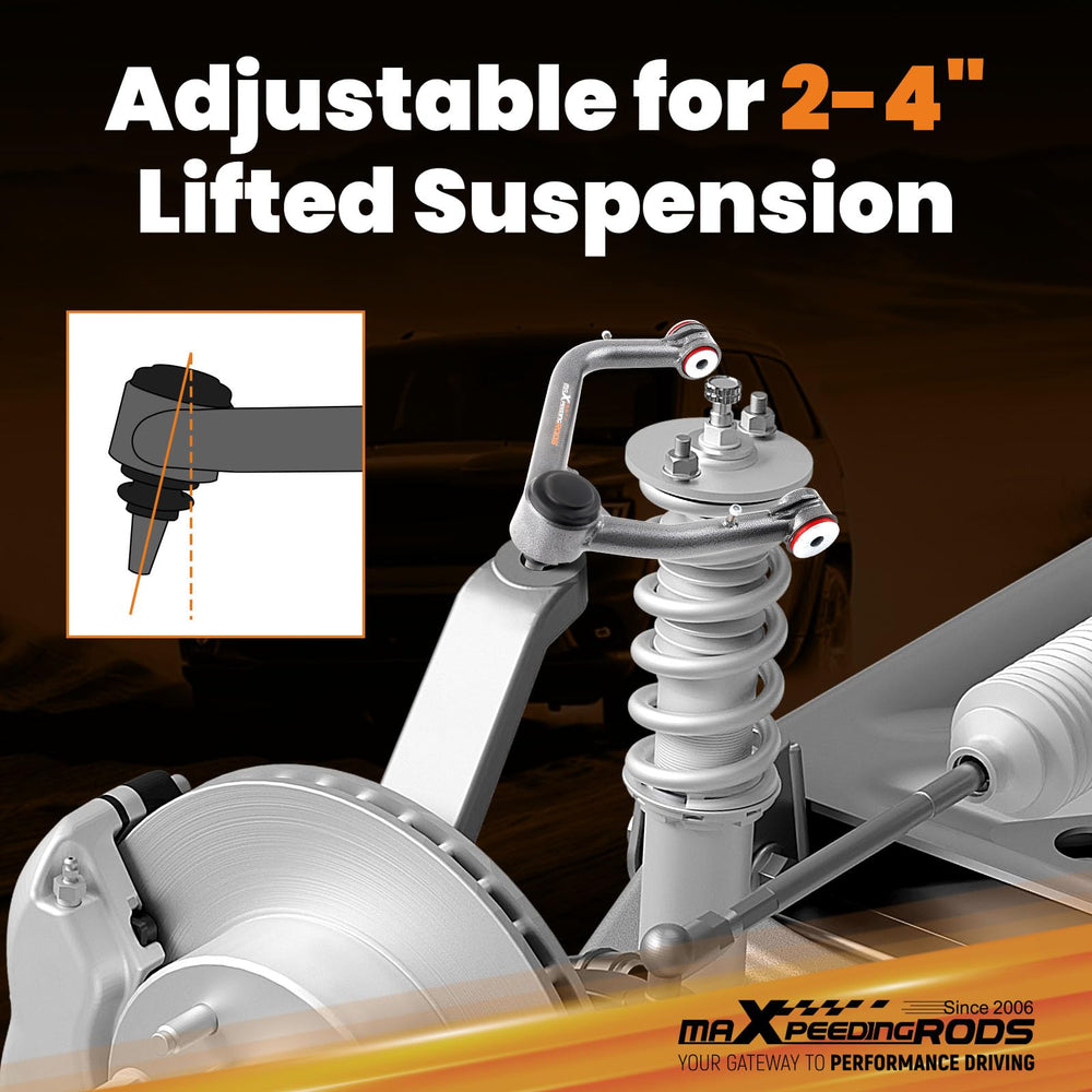 maXpeedingrods upgraded polyurethane bushing reduces noise and vibration.