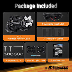 maXpeedingrods quick install with 3m harness and kit