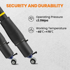 maXpeedingrods rear air shock ride height adjustment focuses on suspension flexibility.