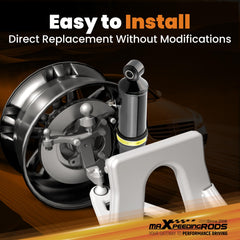 Adjustable suspension for smoother highway stability and reduced vibration