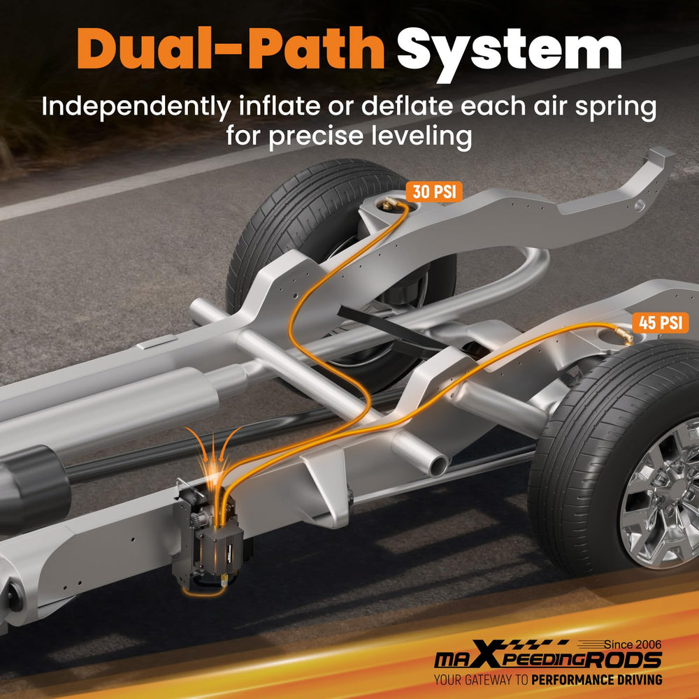 maXpeedingrods wireless remote control shown for on-vehicle adjustments