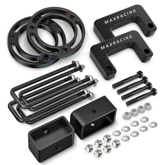 MAXRACING 3in front spacer enhances stance on Chevy Silverado 1500 for improved ground clearance