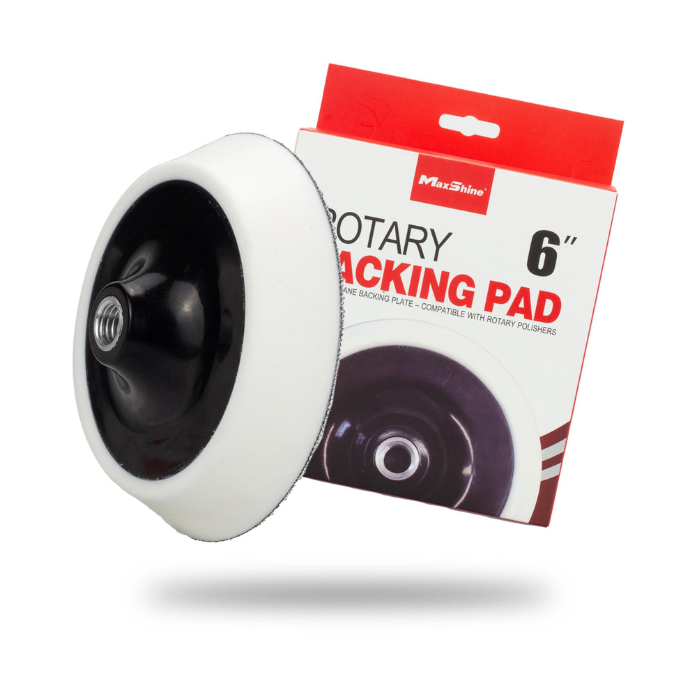 Maxshine 6-inch universal rotary backing pad for efficient polishing.