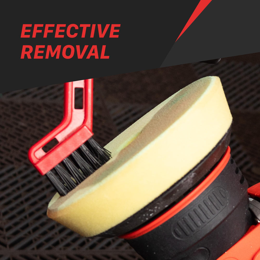 Maxshine pad lifespan extension in red supports longer use with less heat.