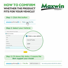 MAXWIN 7PK1125 compatibility chart reinforces fit options.