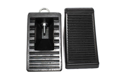 MaxxHaul 50011 compact, weather-ready chocks for garage and RV storage.