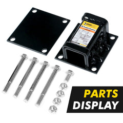 Compact MaxxHaul 50173 adapter weighs under 10 pounds for easy handling