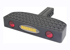 MaxxHaul hitch step platform with non-slip surface for easy cargo access.