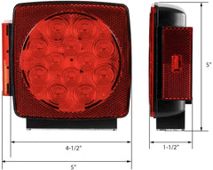 MAXXHAUL 50520 side mount demonstrates easy rear or side installation for various trailers.
