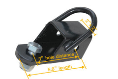 MAXXHAUL 50619 welded steel construction for added strength