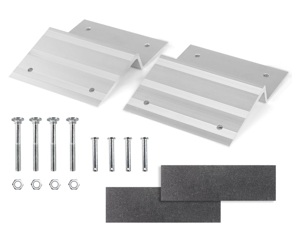MAXXHAUL 50946 Ramp Top Kit shows 8-inch width turning boards into a ramp.