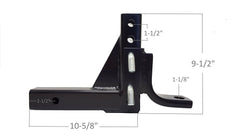 MaxxHaul 11 inch drop configuration for extreme height adjustments