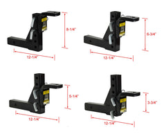 MaxxHaul 6 inch rise option for adaptable hitch height