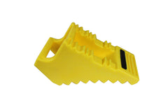 MAXXHAUL built-in handle wheel chock enables quick placement and removal