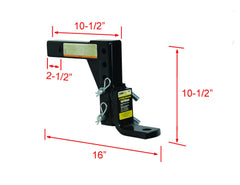 MaxxHaul dual pin system emphasizes secure locking and quick removal