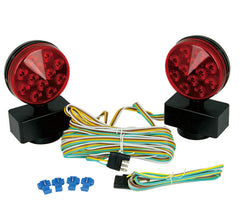 MAXXHAUL magnetic LED towing light with secure magnet base for fast setup.