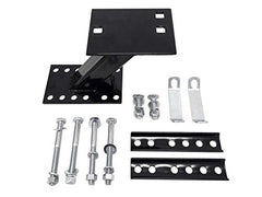 Sturdy MAXXHAUL steel with black powder coat resists corrosion