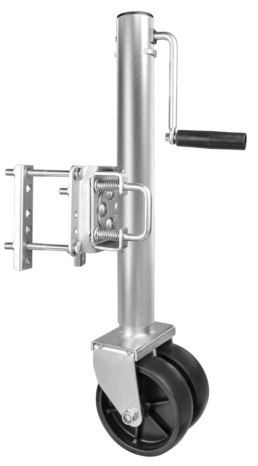 MaxxHaul trailer jack showing 11-1/2 inch lift for easy height adjustment.