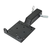 MaxxHaul universal hitch winch mount on a 2-inch receiver for ATV compatibility