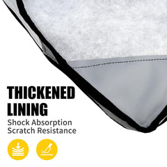 Maxzina oxford cloth close-up highlights durable fabric and soft lining.