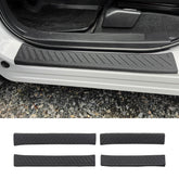 Maxzina door sill protector for Honda Pilot guards entry from scratches and dirt.