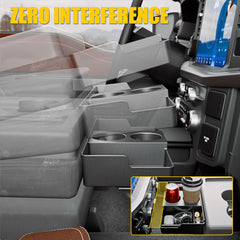 Maxzina compatible with Ford F-Series jump seat consoles (2011-2026)