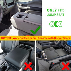 Maxzina headrest storage compartments keep items separated for quick access