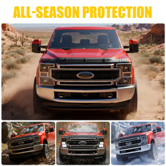 Maxzina hood deflector delivers durable protection against road debris
