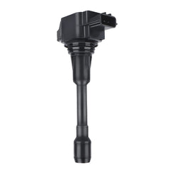 MAYASAF UF549 ignition coil close-up shows durable build for reliable starts