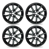 Mayde 18-inch Tesla wheel cover front view adds style and rim protection.