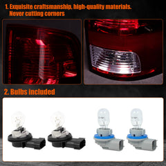 MAYELLO rear lamps with smoked design blend with dark Ram finishes