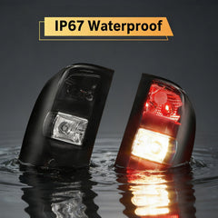 MAYELLO seamless fit tail lights complement dark paint for a cohesive, premium look.