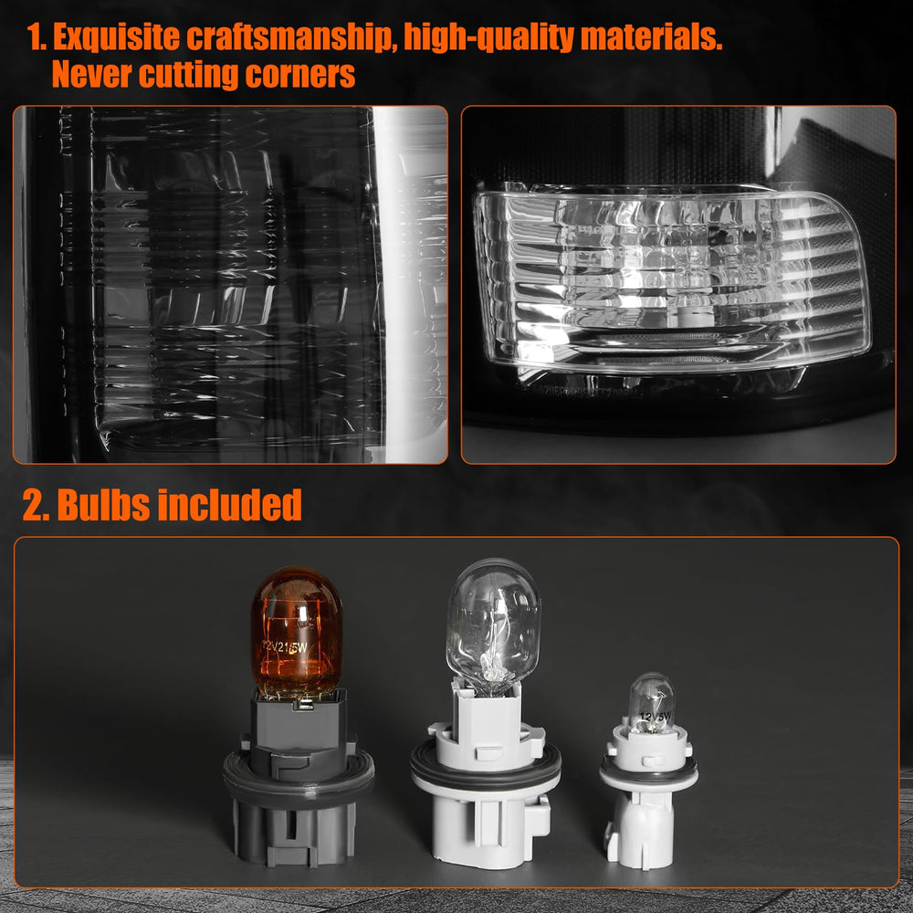 MAYELLO smoked tail lights improve rear signaling for night driving