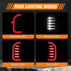 MAYELLO plug-and-play LED tail lamps for 2016-2023 Tacoma, no wiring required.