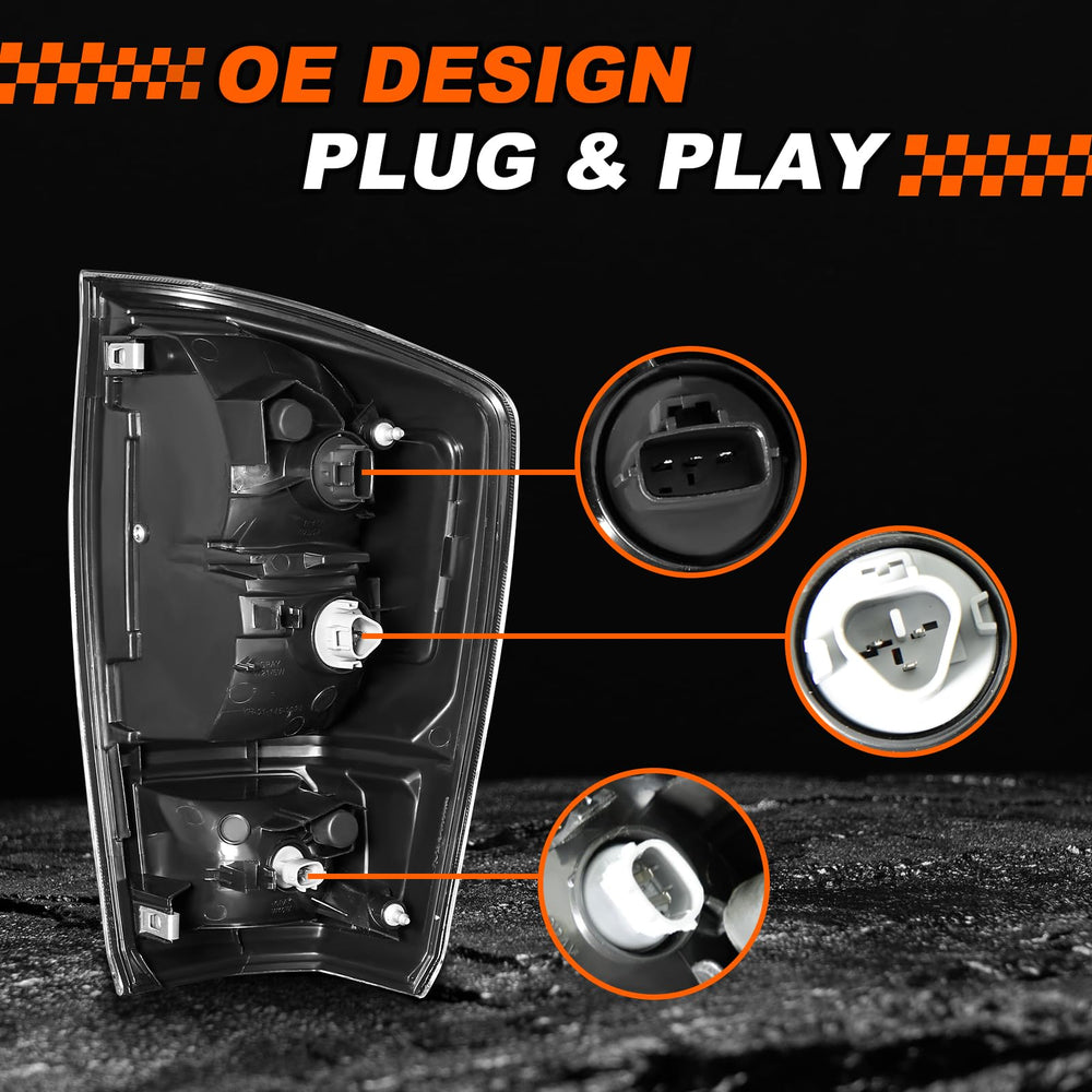 MAYELLO plug-and-play tail lights installed without modifications