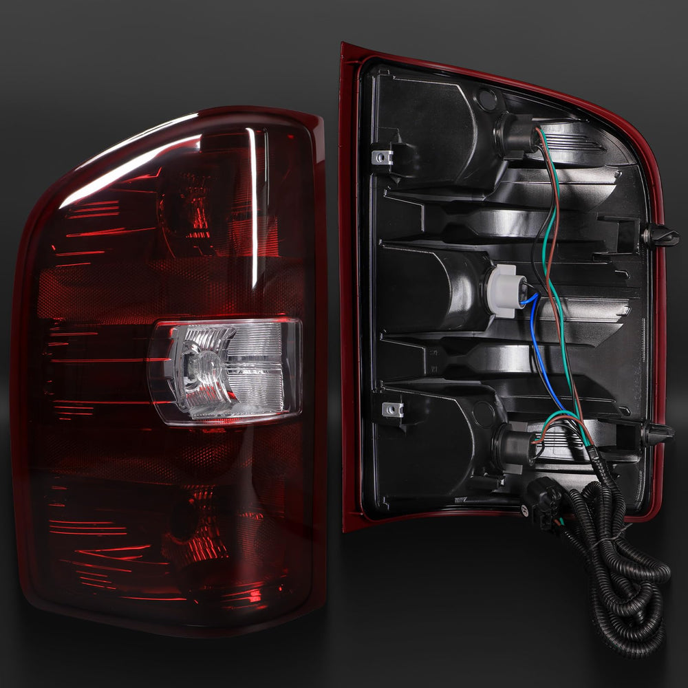MAYELLO wiring harness included tail lights simplify plug-and-play installation