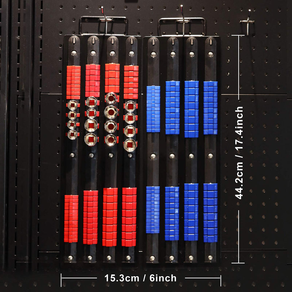 Mayouko clip 3-8 inch sockets close-up for versatile storage