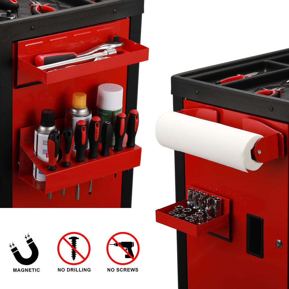 Mayouko strong rubber-coated magnet back provides scratch-free mounting