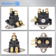 MaySpare 12V solenoid with four terminals ensuring steady trim signals