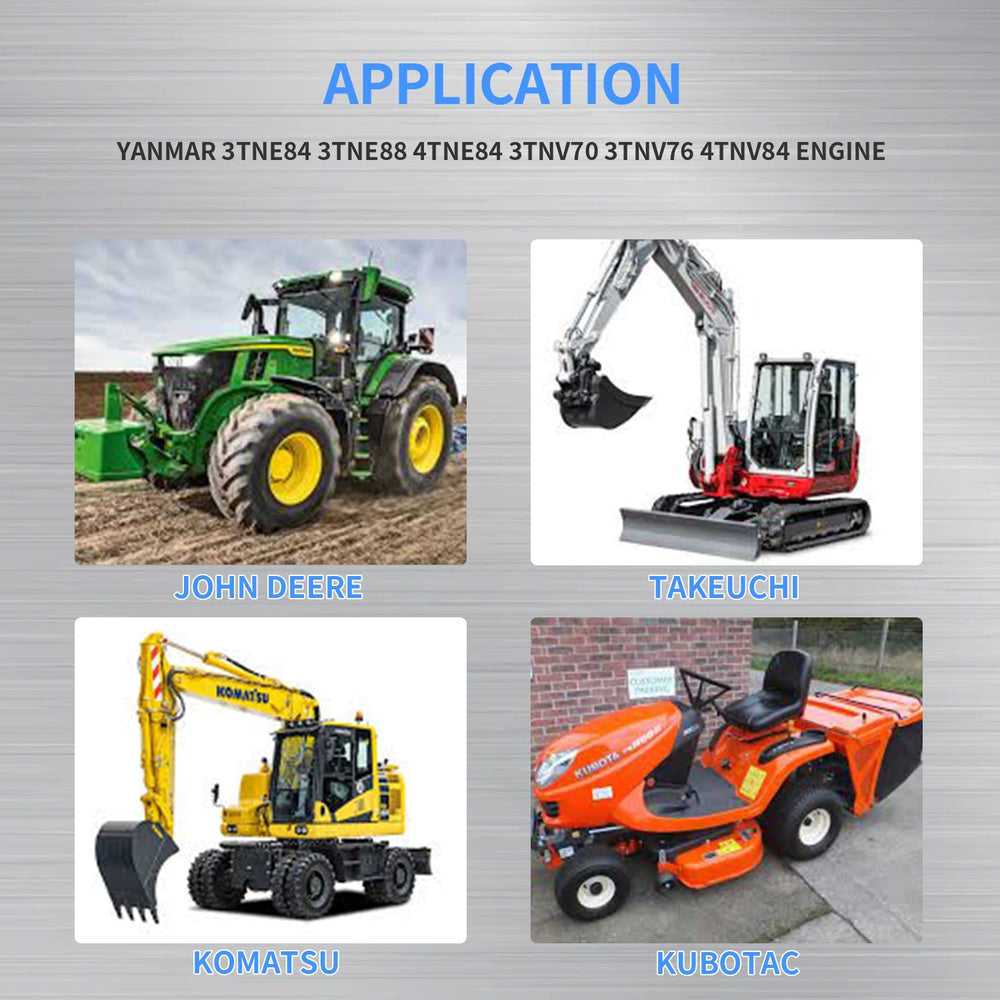 MaySpare engine-fitment with Yanmar models highlights broad compatibility.