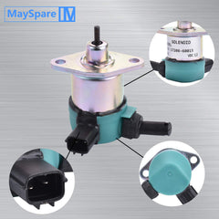 MaySpare solenoid top view, copper coil and solid construction.