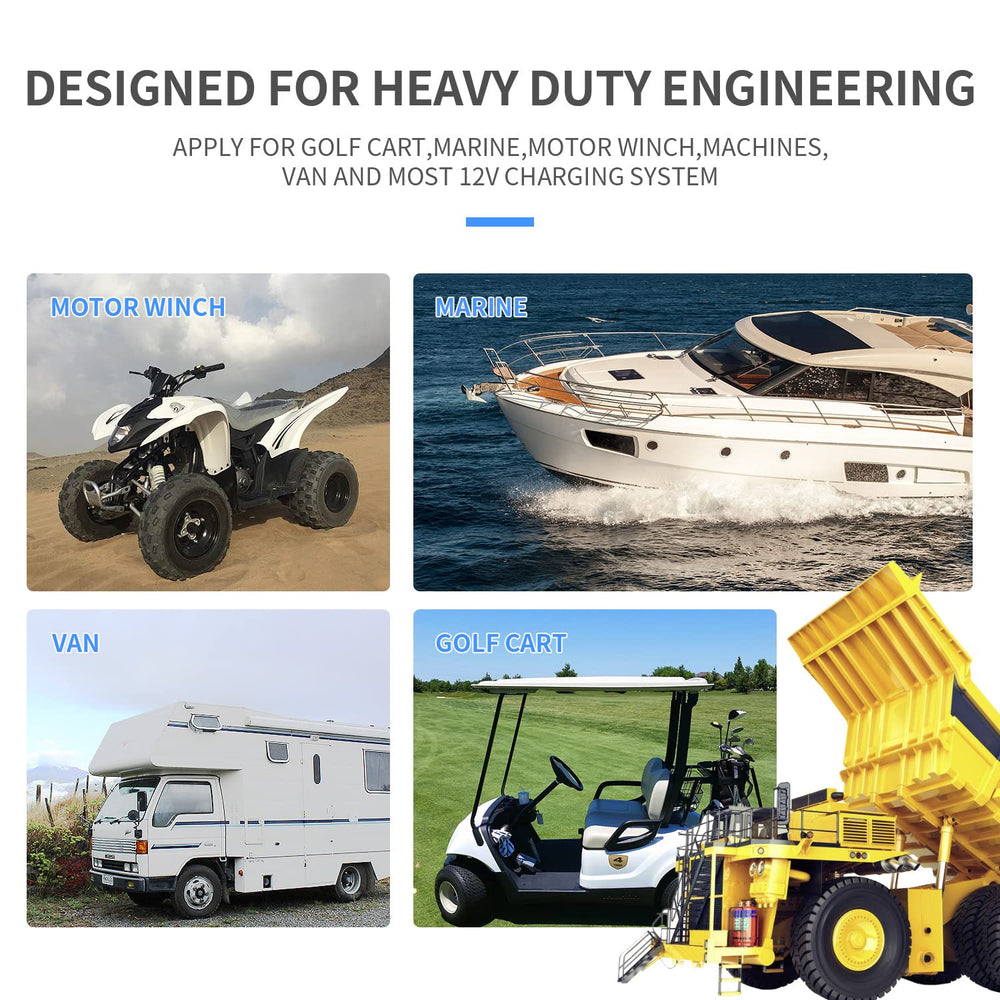 MaySpare golf cart, winch, and marine applications benefit from reliable start switching