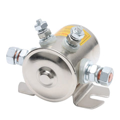 MaySpare Upgrade Max 300A solenoid nickel-plated cover showing rust resistance for outdoor use